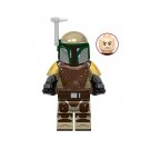 Mandalorian Brown and Gold Star Wars TV Show Minifigure US Seller