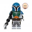 Mandalorian Blue and Green Star Wars TV Show Minifigure US Seller
