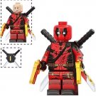Deadpool 3 Marvel Movie Gold Guns Bloody suit Minifigure US Seller
