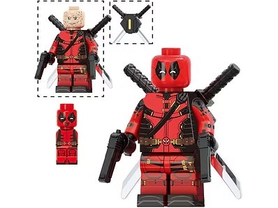 Deadpool 3 Marvel Movie with Mini Minifigure US Seller