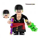 Roronoa Zoro One Piece Cartoon TV Show Anime Minifigure US Seller
