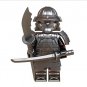 Samurai Warrior Silver Minifigure US Seller