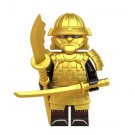 Samurai Warrior Gold Minifigure US Seller