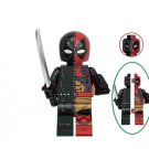 Evil Deadpool Marvel Comic Minifigure US Seller