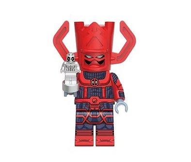 Galactuspool Deadpool 3 Silver Surfer mini Marvel Movie Minifigure US Seller