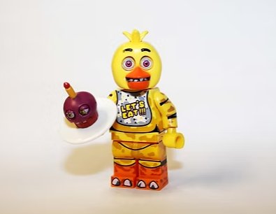 Chica First Five Nights at Freddy's Movie Minifigure US Seller