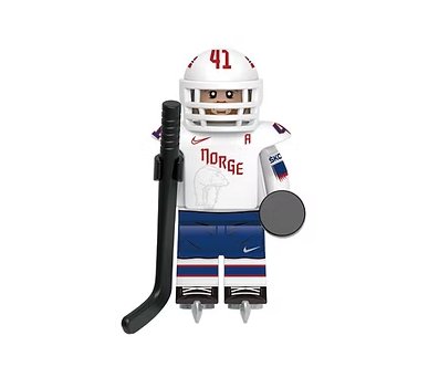 Hockey Player Norway Team Minifigure US Seller
