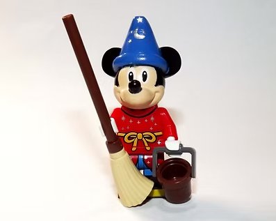 Mickey Mouse The Sorcerer's Apprentice Disney Cartoon Minifigure US Seller