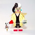 Cruella de Vil Disney cartoon One Hundred and One Dalmatians Minifigure US Seller