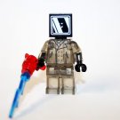 Toilet Man clear Skibidi Cartoon Minifigure US Seller