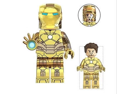 Iron-Man Gold Midas Minifigure US Seller
