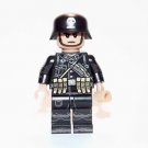 German SS Black Gunner WW2 Army Minifigure US Seller