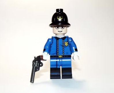 Police Officer Constable Wild West Movie Minifigure US Seller