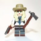 Cowgirl with Hatchet Wild West Movie Minifigure US Seller