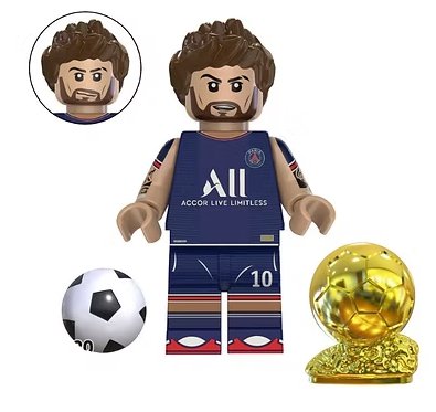 Neymar Soccer player World Cup V2 Minifigure US Seller