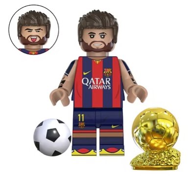 Neymar Soccer player World Cup Minifigure US Seller