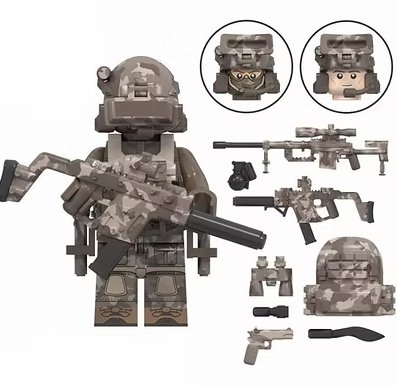 SSO Special Forces Military Minifigure US Seller