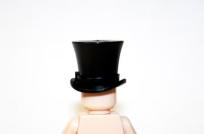 Top Hat Black for Minifigure US Seller