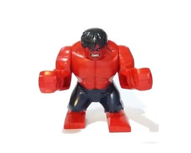 Hulk Red Big Size Minifigure US Seller