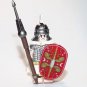 Roman legionary with Parma Shield Soldier Minifigure US Seller
