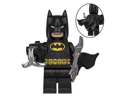 Batman Wavy Cape Minifigure US Seller
