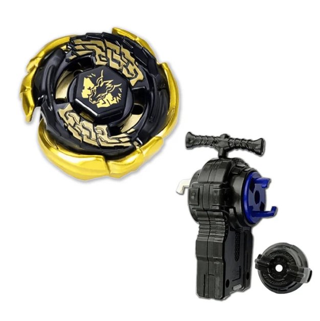 Black Sun Gold Galaxy Pegasus GB145MS BB-88 Bey + L/R Launcher