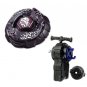 Bakushin Susanow Black 90WF BB-122 Bey + L/R Launcher