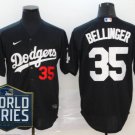 los angeles dodgers #35 cody bellinger Men's Stitched Jersey world series