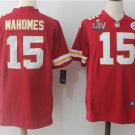 Kansas City Chiefs #15 Patrick Mahomes Men's Stitched Jersey