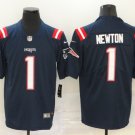 New England Patriots #1 Cam Newton Men's Stitched Jersey