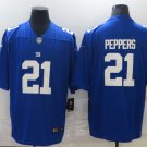 New York Giants #21 Peppers  Men's Stitched Jersey
