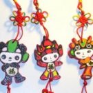 Fortune Olympics Fuwa (Chinese knot ornament)
