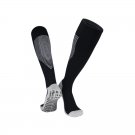 3 Pack Men's Long Soccer Grip Socks Black