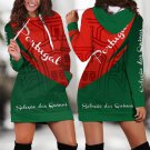 Portugal Women Fans World Cup 2022 Hoodie Dress