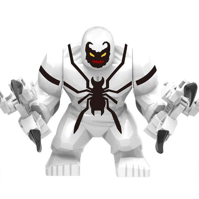 Venom Carnage Marvel Spider-Man Big Figure Minifigure Lego Compatible Custom Brick Building block