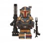 8 PCS SET Star Wars Minifigures Mandalorian Heavy Infantry Mini figure Minifigs Custom Bricks NEW