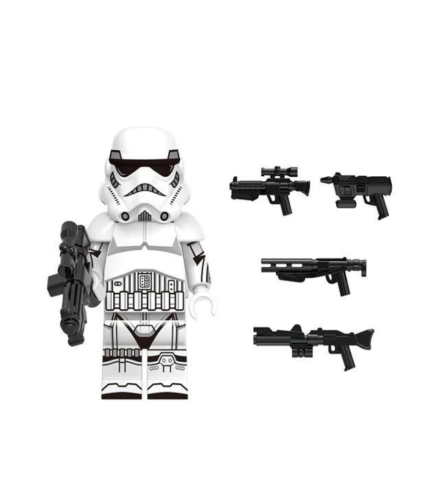 Imperial Stormtrooper Star Wars Mandalorian Minifigure Lego Compatible Minifigs Brick Building Block