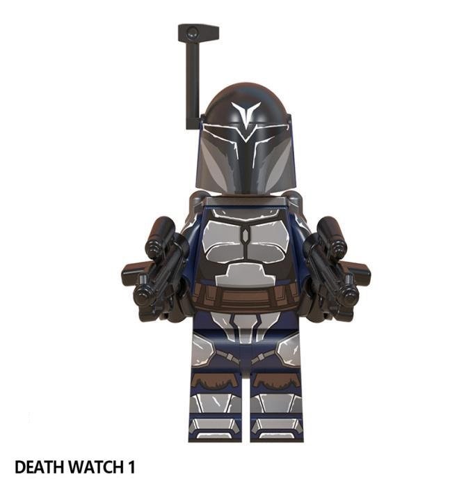 Death Watch Star Wars Mandalorian Minifigure Lego Compatible Minifigs Gift Brick Building Block Toy
