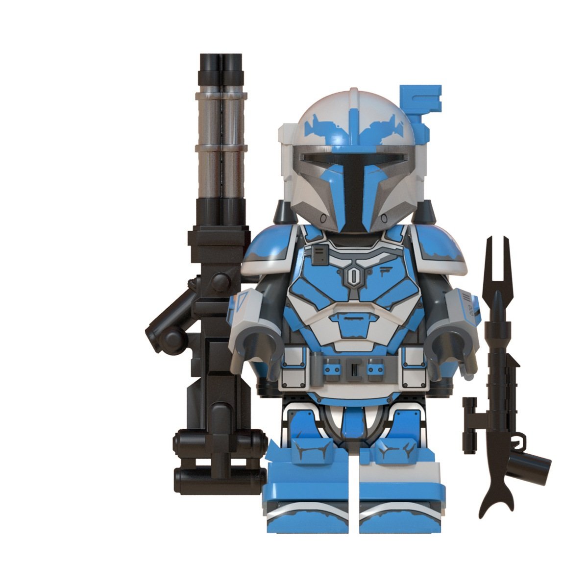 Star Wars Mandalorian Heavy Infantry Minifigure Compatible Lego Minifigures Building Block Brick NEW