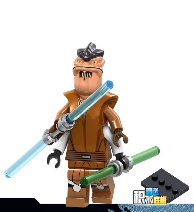 Pong Krell Star Wars Minifigures Jedi Knight Mini figure Minifigs Christmas Gift Brick Block