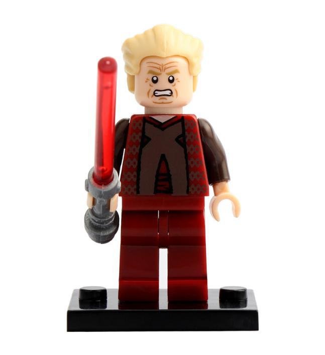 Darth Sidious Star Wars Minifigures Jedi Knight Mini figure Minifigs Christmas Gift Brick Block