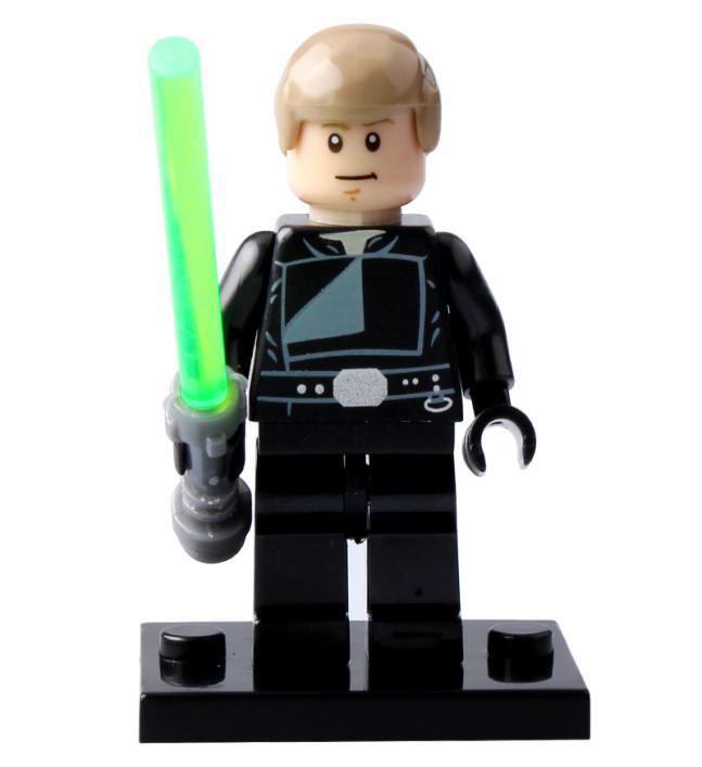 Luke Skywalker Star Wars Minifigures Jedi Knight Mini figure Minifigs Christmas Gift Brick Block
