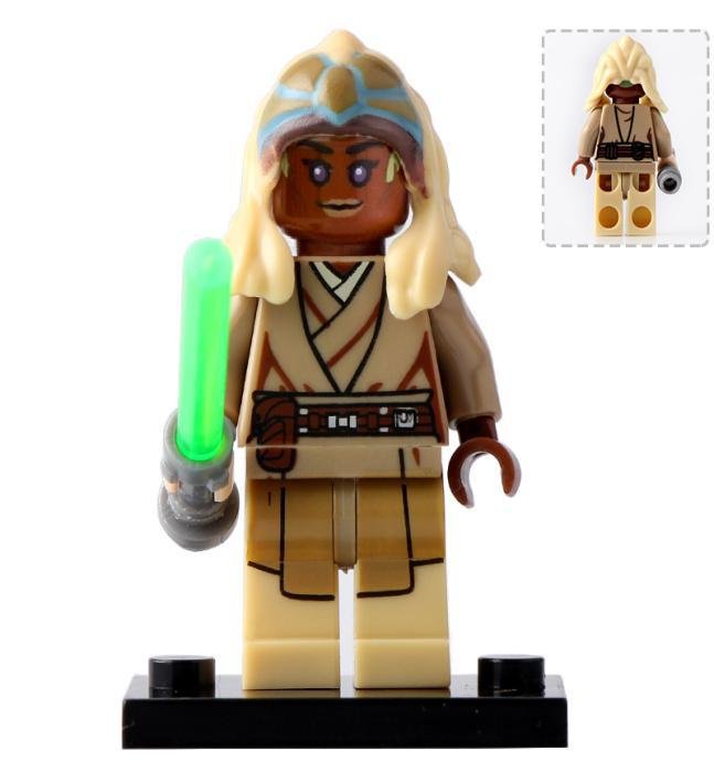 Stass Allie  Star Wars Minifigures Jedi Mini figure Minifigs Christmas Gift Brick Block
