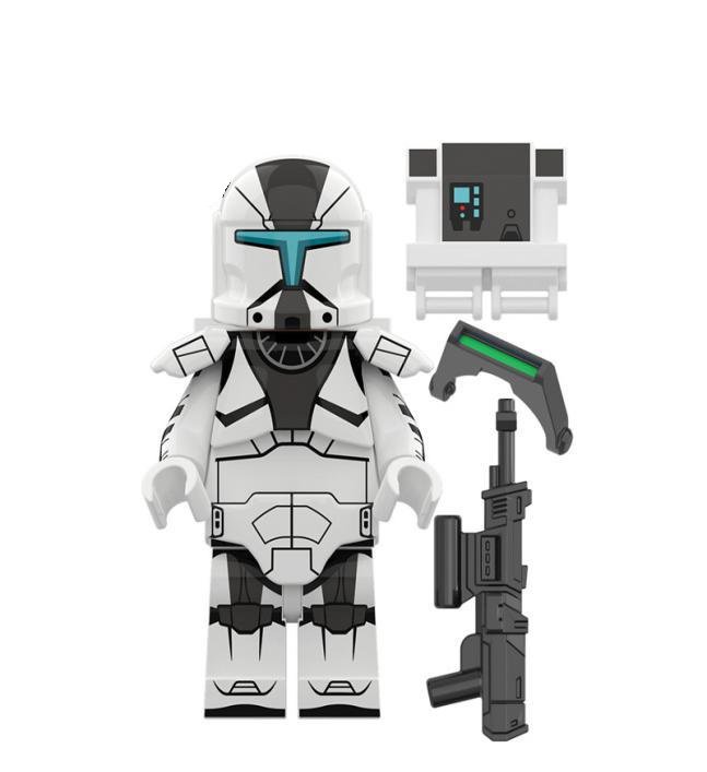 Commando Star Wars Mandalorian Clone Trooper Minifigures Mini figure Minifigs Christmas Gift Brick