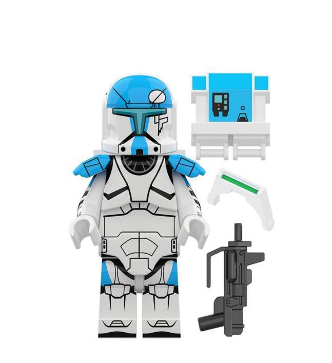 Commando Star Wars Mandalorian Clone Trooper Minifigures Mini figure Minifigs Christmas Gift Brick