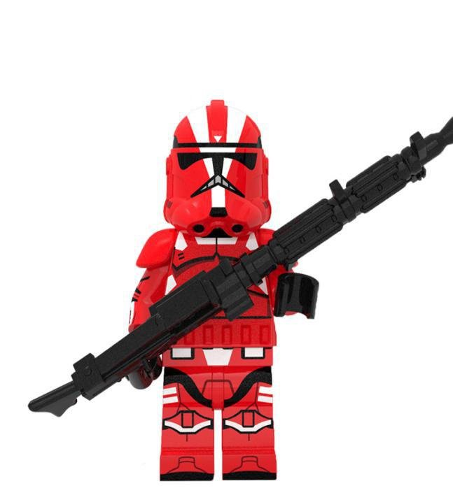 Commando Star Wars Mandalorian Clone Trooper Minifigures Mini figure Minifigs Christmas Gift Brick