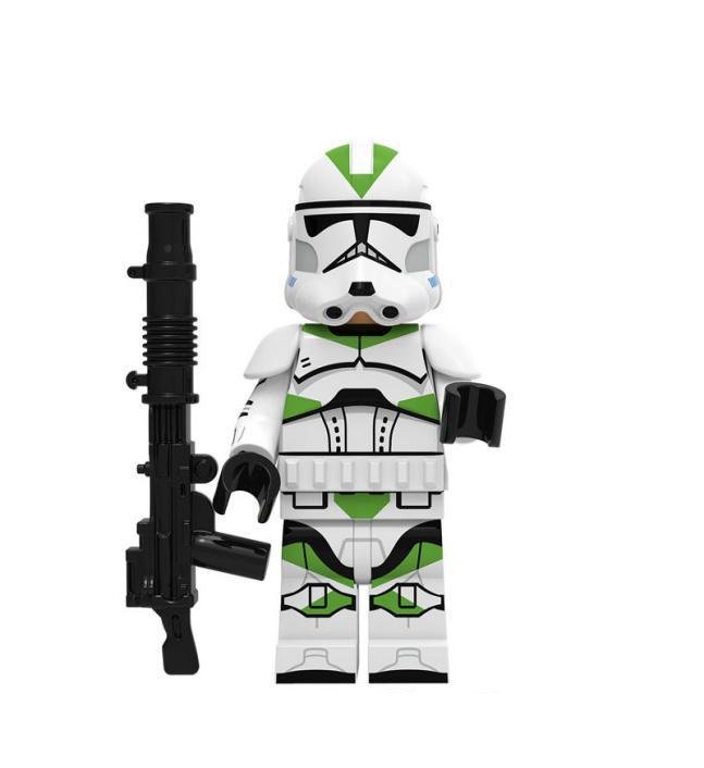 442 Commando trooper Star Wars Mandalorian Minifigures Mini figure Minifigs Christmas Gift Brick