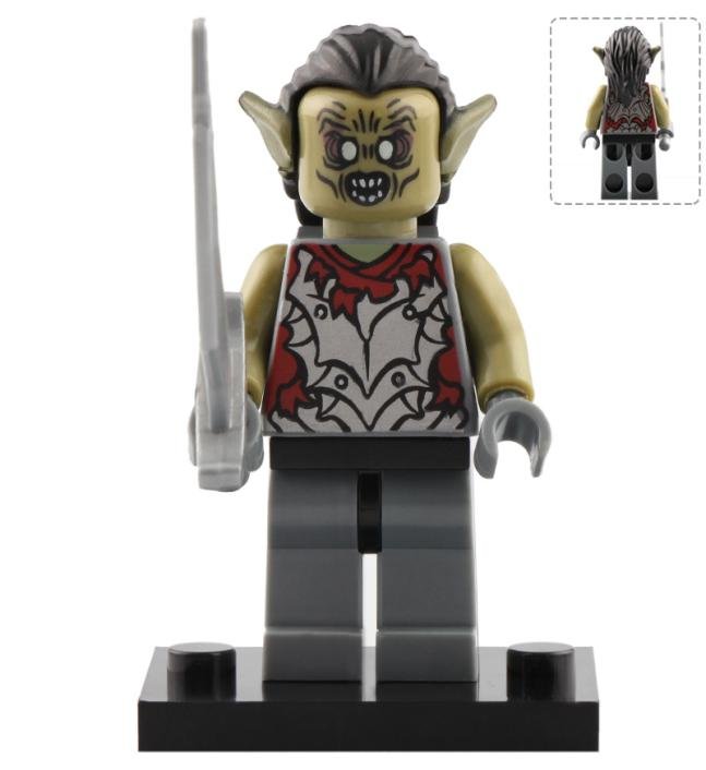 Moria Orc Lord of the Rings Hobbit Minifigures Mini figure Minifigs Christmas Gift Brick