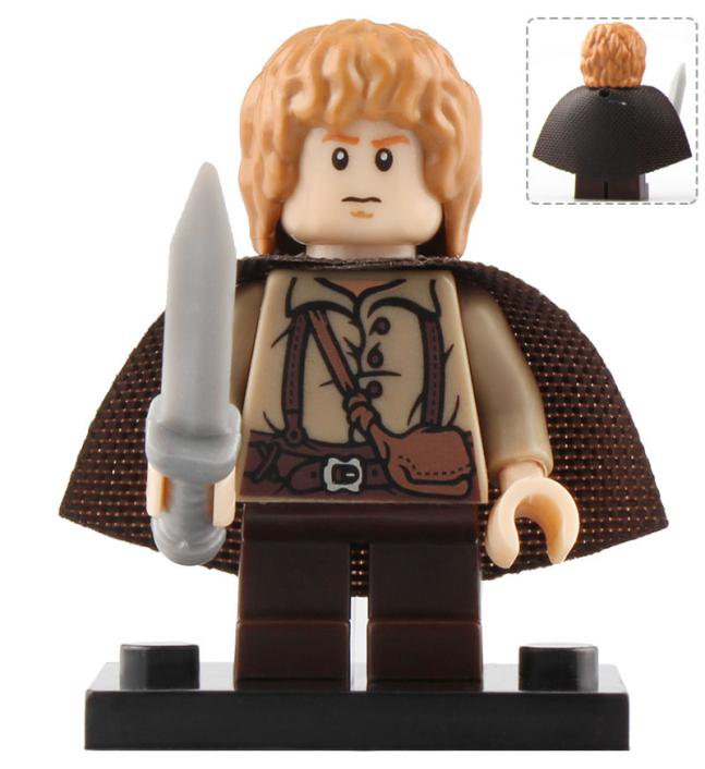 Samwise Gamgee Lord of the Rings Hobbit Minifigures Mini figure Minifigs Christmas Gift Brick
