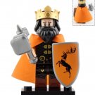 King Robert Baratheon Game of Thrones Minifigures Mini figure Minifigs Christmas Gift Brick